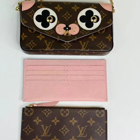 Louis Vuitton Monogram Canvas Limited Edition Felicie Shoulder Bag Crossbody - Picture 7 of 9